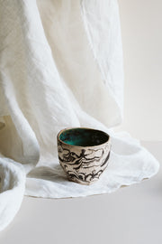Green Marbled Cup