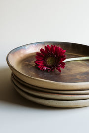 Stoneware Gold Dinner Plate