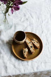 Stoneware Khaki Dinner Plate