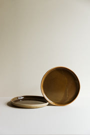 Stoneware Khaki Dinner Plate