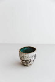 Green Marbled Cup