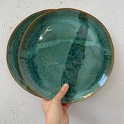 27x2 cm Green Dinner Plate