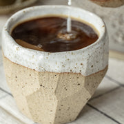 Freckled Stoneware Cups