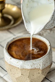 Freckled Stoneware Espresso Cups