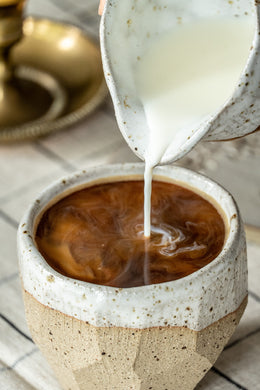 Freckled Stoneware Espresso Cups